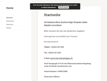 Tablet Screenshot of pressemitteilung.net